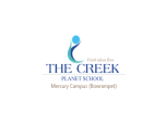 Logo The Creek Planet School ( Mercury Campus )