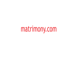 Logo Matrimony Com